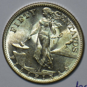 Philippines 1944 S 50 Centavos Eagle animal 490786 combine shipping