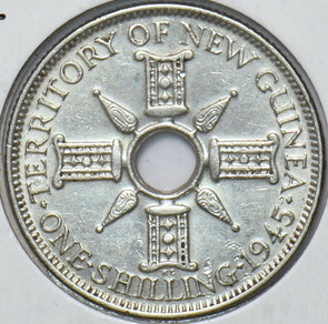 New Guinea 1945 Shilling  191786 combine shipping