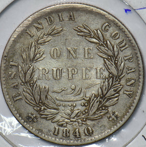 British India 1840 Rupee 295915 combine shipping