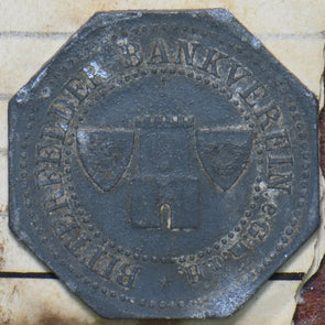 Germany 1917 50 Pfennig Bitterfeld Bankverein 293122 combine shipping