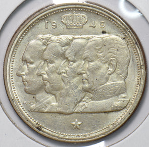 Belgium 1949 100 Francs Lion animal 293819 combine shipping