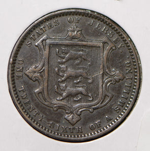 Jersey 1866 1/26 Shilling  291941 combine shipping