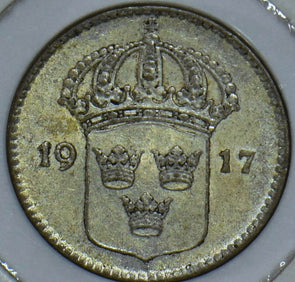 Sweden 1917 10 Ore 290562 combine shipping