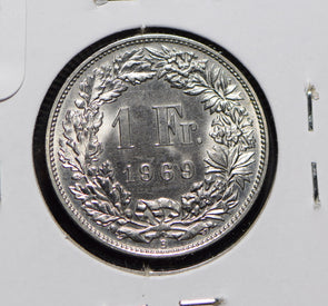 Swiss Cantons 1969 Franc  292256 combine shipping