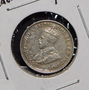 Australia 1935 3 Pence Kangaroo animal Moorhen  191207 combine shipping