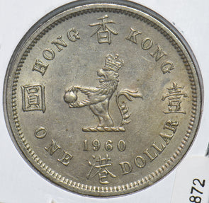 Hong Kong 1960 Dollar  191872 combine shipping