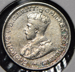 Australia 1926 3 Pence Kangaroo animal Emu  191445 combine shipping