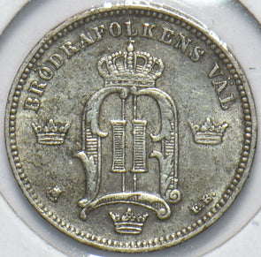 Sweden 1904 10 Ore 192678 combine shipping