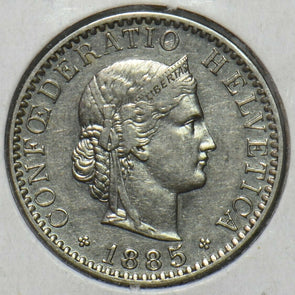 Switzerland 1885 20 Rappen 295548 combine shipping