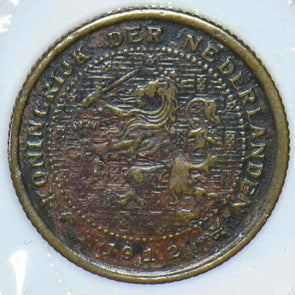 Netherlands 1912 1/2 Cents Lion animal 291379 combine shipping