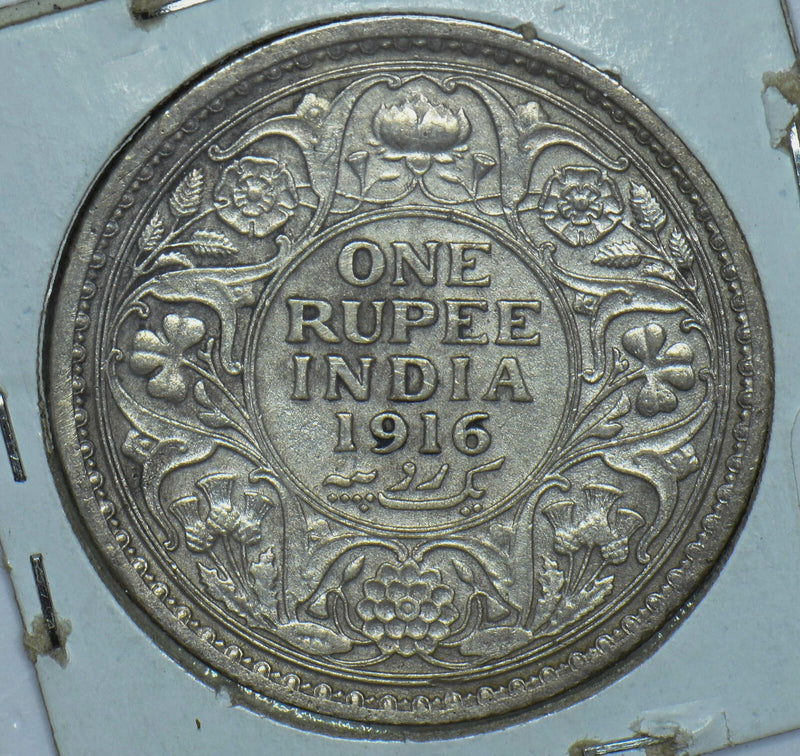 British India 1916 Rupee 190798 combine shipping