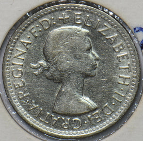 Australia 1961 Shilling Merino ram animal 902744 combine shipping