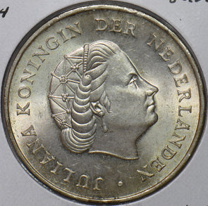 Netherlands Antilles 1964 2 1/2 Gulden Lion animal 490666 combine shipping