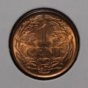 Netherlands Antilles 1963 Cent Lion animal  291691 combine shipping