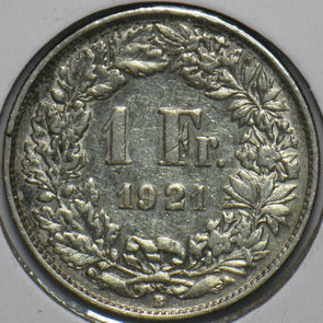 Switzerland 1921 Franc 193756 combine shipping