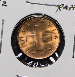 Switzerland 1962 Rappen  191760 combine shipping