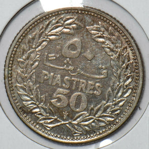 Lebanon 1952 50 Piastres 295491 combine shipping