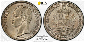 Venezuela 1954 Bolivar Horse animal PCGS UNC PC1035 combine shipping