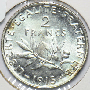 France 1915 2 Francs 293733 combine shipping