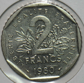 France 1980 2 Francs 152014 combine shipping