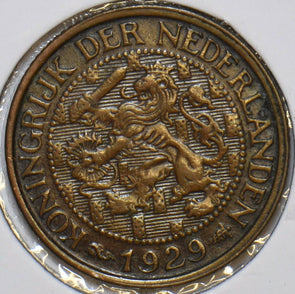 Netherlands 1929 Cent 152489 combine shipping