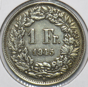 Switzerland 1945 Franc 150755 combine shipping