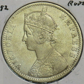 India British 1892 Rupee 298204 combine shipping