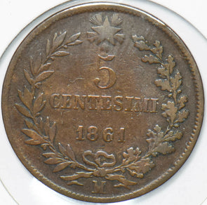 Italy 1861 Vittorio Emanvele II 5 Centesimi 192216 combine shipping