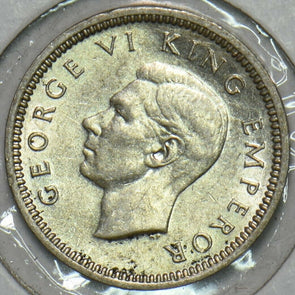 New Zealand 1941 3 Pence 491283 combine shipping