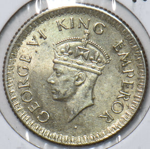 British India 1943 1/4 Rupee 295873 combine shipping