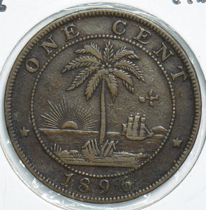 Liberia 1896 Cent 298967 combine shipping