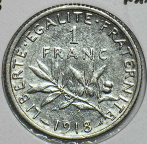 France 1918 Franc 197233 combine shipping