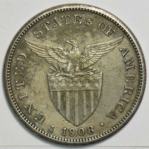 Philippines 1908 Peso 491377 combine shipping