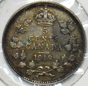 Canada 1918 5 Cents 152303 combine shipping