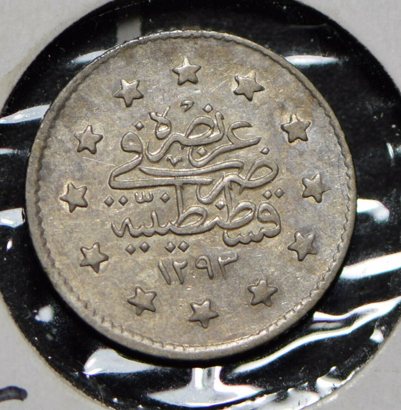 Turkey 1903 AH 1293 Kurush  291905 combine shipping