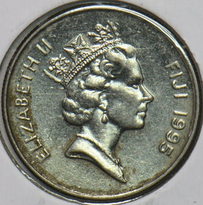 Fiji 1995 5 Cents Fish animal 903626 combine shipping