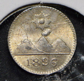 Guatemala 1896 1/4 Real  291867 combine shipping