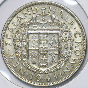 New Zealand 1941 1/2 Crown Ram animal George VI 292921 combine shipping
