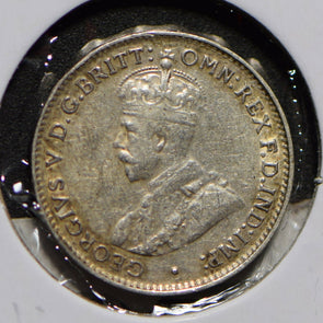 Australia 1927 3 Pence Kangaroo animal Emu  292029 combine shipping
