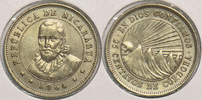 Nicaragua 1964 25 Centavos 199029 combine shipping
