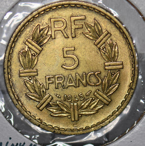 France 1945 C 5 Francs  290003 combine shipping
