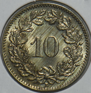 Switzerland 1946 10 Rappen 297495 combine shipping