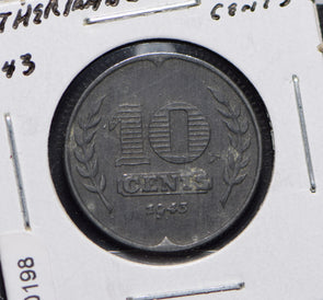 Netherlands 1943 10 Cents  900198 combine shipping