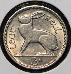 Ireland 1965 3 Pence Hare animal  291719 combine shipping