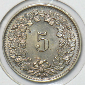 Switzerland 1928 5 Rappen BU 295545 combine shipping