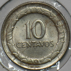 Colombia 1946 10 Centavos 196020 combine shipping