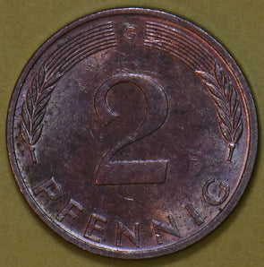 Germany 1974 2 Pfennig 191988 combine shipping