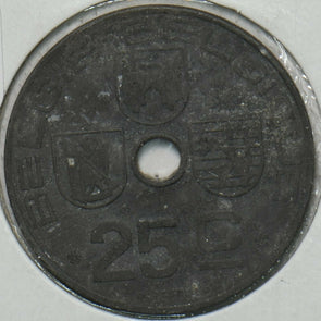 Belgium 1944 25 Centimes 151916 combine shipping