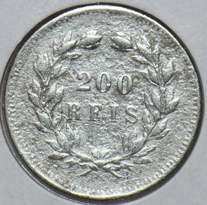 Portugal 1891 200 Reis 151416 combine shipping