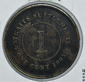 Straits Settlements 1903 Edward VII Cent 291116 combine shipping